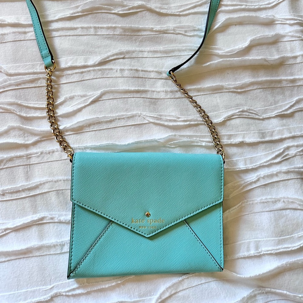 Kate Spade Blue Envelope Crossbody bag
